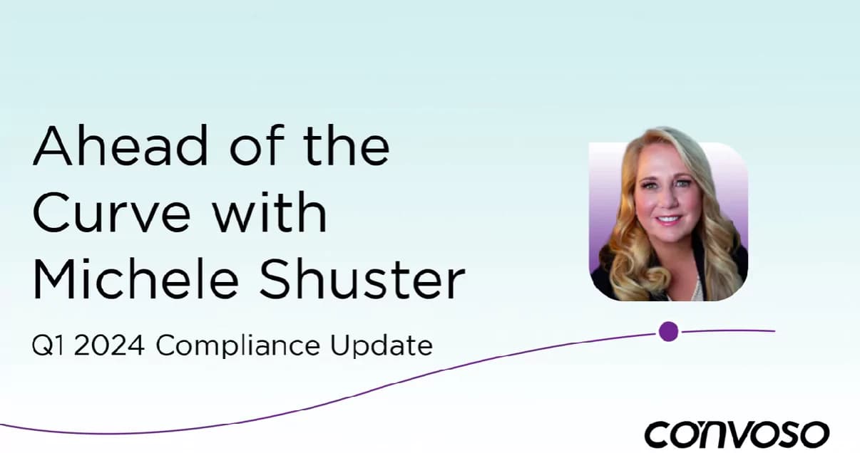 Quarterly Compliance Update - Q1 2024