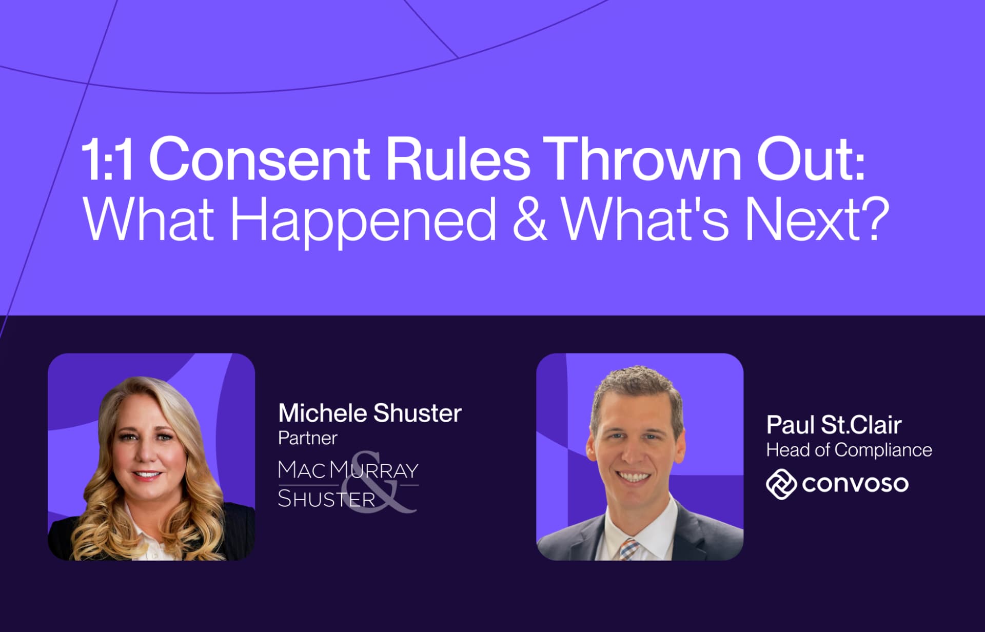 1 to 1 consent rules banner