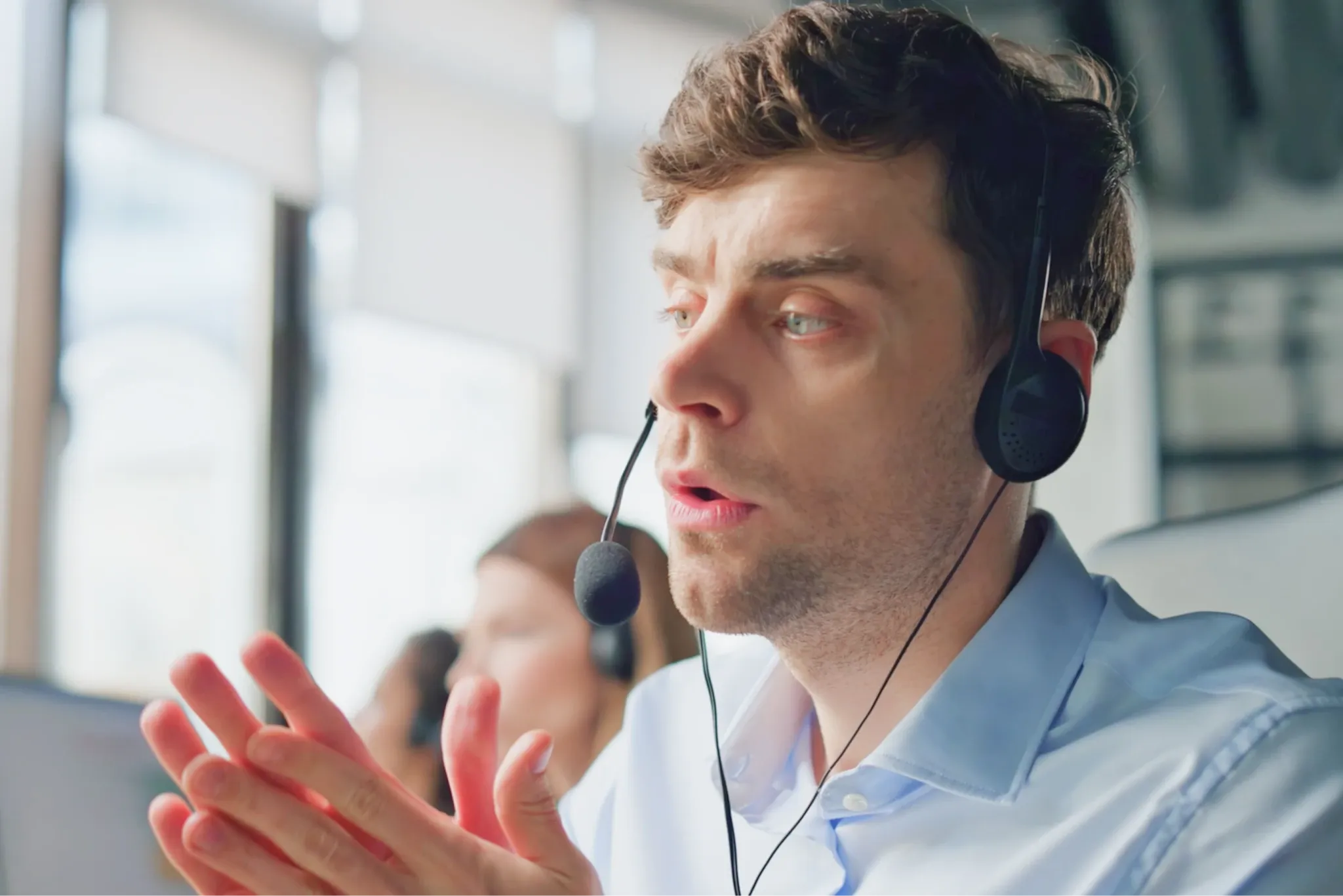 Clicker-initiated calling for more productive outreach.