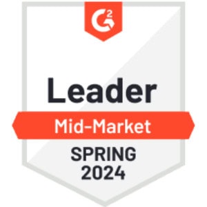 G2 Leader Mid Market Spring 2024